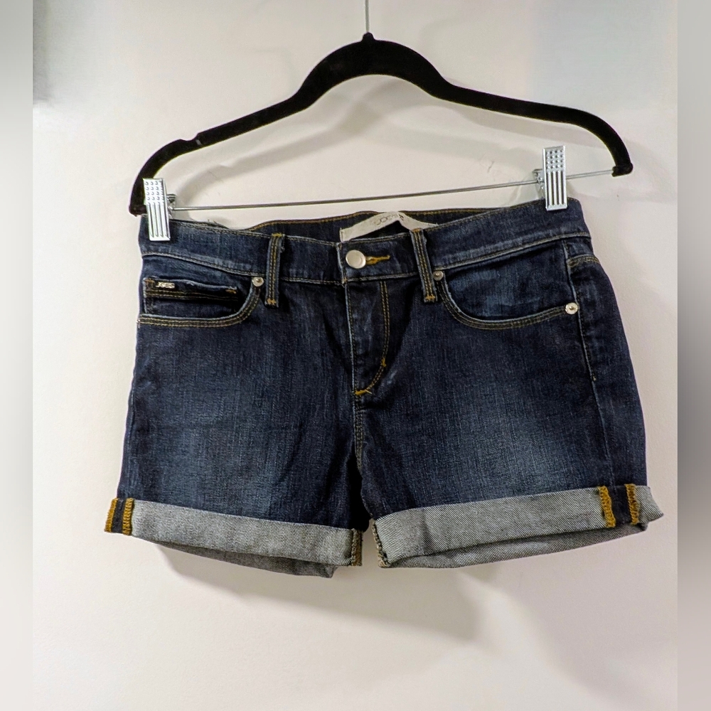 Joe's Jeans Blue Jean Shorts with Rolled Cuffs